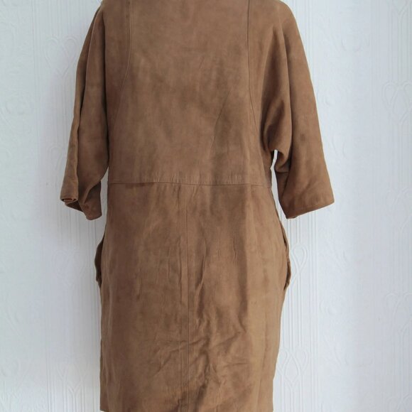Vintage late 60's or 70's brown suede jacket - probably Bonnie Cashin - Picture 3 of 3